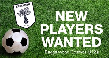 New Players Needed For Next Season  2018/19