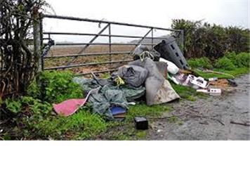 Flytipping on Haden Lane