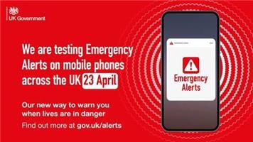 Time set for UK Emergency Alerts test