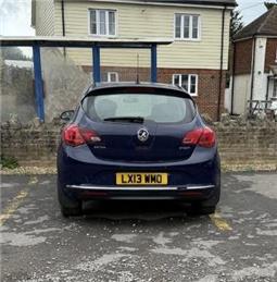 ABANDONED VEHICLE IN LOWER STOKE CAR PARK