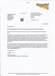 Network Rail - Kent Lineside Habitat Trials