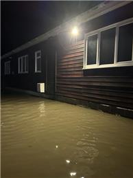 Club survives Storm Claudia
