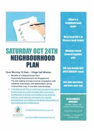 Open Event 24th Oct Local Plan Consultation