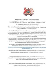 Updated Notice of Co-option