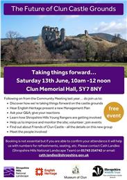 The Future of Clun Castle grounds