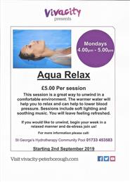 New: aqua relax sessions