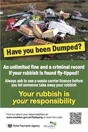 Your Rubbish is Your Repsonsibility