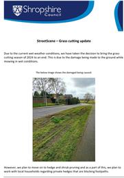 Grass Cutting Shropshire Council