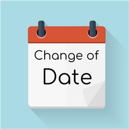 CHANGE OF DATE - Next Full Council Meeting