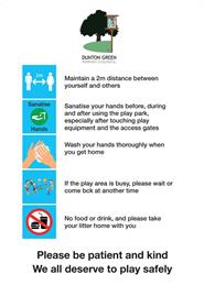 Dunton Green Recreation Ground Play Areas NOW OPEN