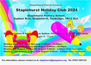 Staplehurst Holiday Club 2024