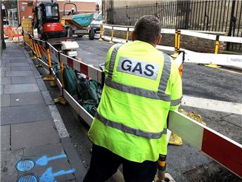 Road works - Gas Connection : Walford Heath