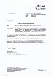 Fire Station Planning Application Update