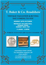 Antiques Roadshow here 26th October 2026