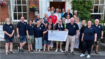 Uttoxeter Lions Donate £23,500 to Local Causes
