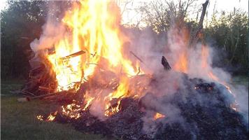 Smoke in Dunton Green