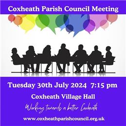 Parish Council Meeting 30th July 2024