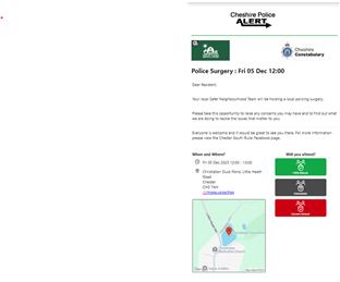 Police Surgery - Friday, 5th December 2025