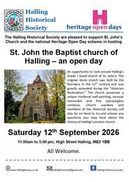 Heritage Open Day at St. John's Church...