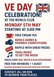 VE Day Celebration Bowls 2025