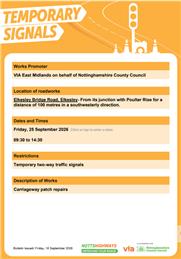 Roadworks Bulletin