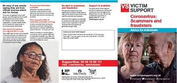 Victim support Information - Coronavirus Scammers