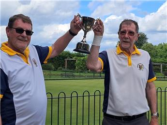 Andrew and Clive clinch David Johns Trophy in cliff-hanger final