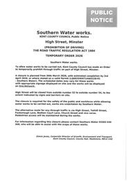 High St closure