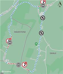 Openreach - Temporary Road Closure - Rigshill Road, Stalisfield - 20th January 2025