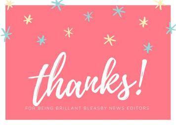 Hello from the new editors of Bleasby News