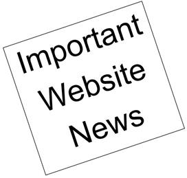 Important Website News