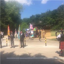 Mayor attends Desert Rats Annual Open Day