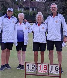 Mixed 4`s Group 2 Champions