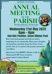 Join Us for the Aston Clinton Annual Parish Meeting – Have Your Say!
