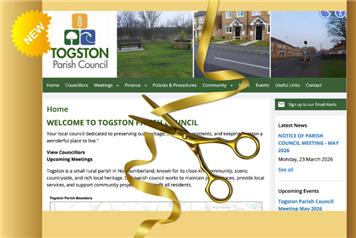New Togston Parish Council Website Launched