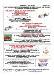 Jenny May News 28 March 2025