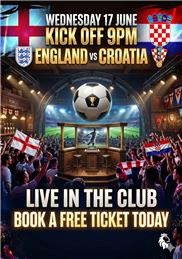 England vs Croatia - Wed 17 June