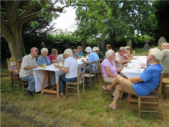 Jim helps out at Hope Bagot Church