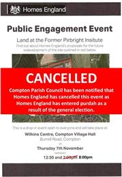 CANCELLED Pirbright Institute Site Drop In Event 7th November