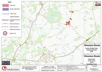 Fletching Village Road Closures - 12 February 2024