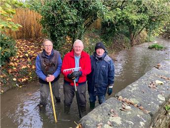 VOLUNTEERS ABOUND FOR THE ANNUAL BECK TIDY