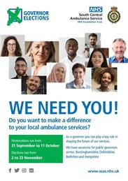 South Central Ambulance Service: Public Governor Elections 2020