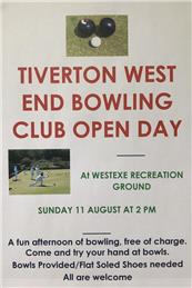 Open Day Sunday August 11th.