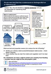 DITCHES- Landowners and your Responsibilities