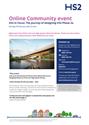 Online Community Event - HS2 in Focus: The journey of designing HS2 Phase 2a