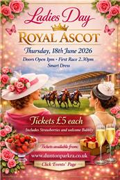Ladies Day - Thursday 18th June