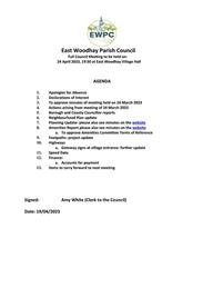 EWPC Meeting 24/04/23