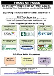 Focus on Fosse  - Supporting Community activity in the Fosse Division