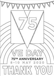 VE DAY 75TH ANNIVERSARY - 8TH MAY 2020