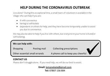 CORONA VIRUS SUPPORT